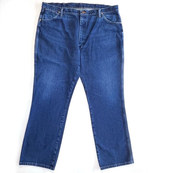Wrangler 42x32 Straight Leg Cotton Blend Jeans - Picture 1 of 6